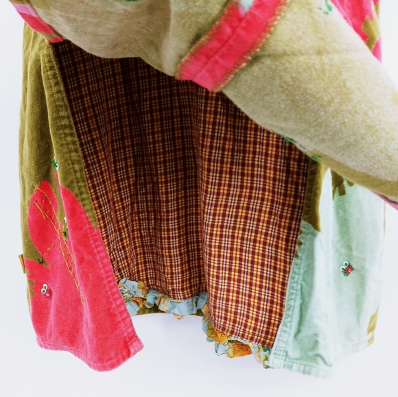 Oilily Graphic Velvet Sleeveless Dress - Picture 5 of 13